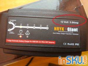 Обзор шикарной автозарядки NRYK Giant - 7 режимов 12V 5A. Оживим "трупа"!. Обзор на InSKU.com