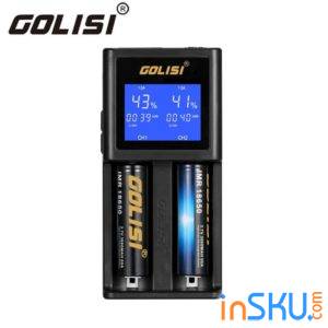 Обзор GOLISI S2 2A - универсальная зарядка на 2 слота и USB для функции павербанка. Обзор на InSKU.com