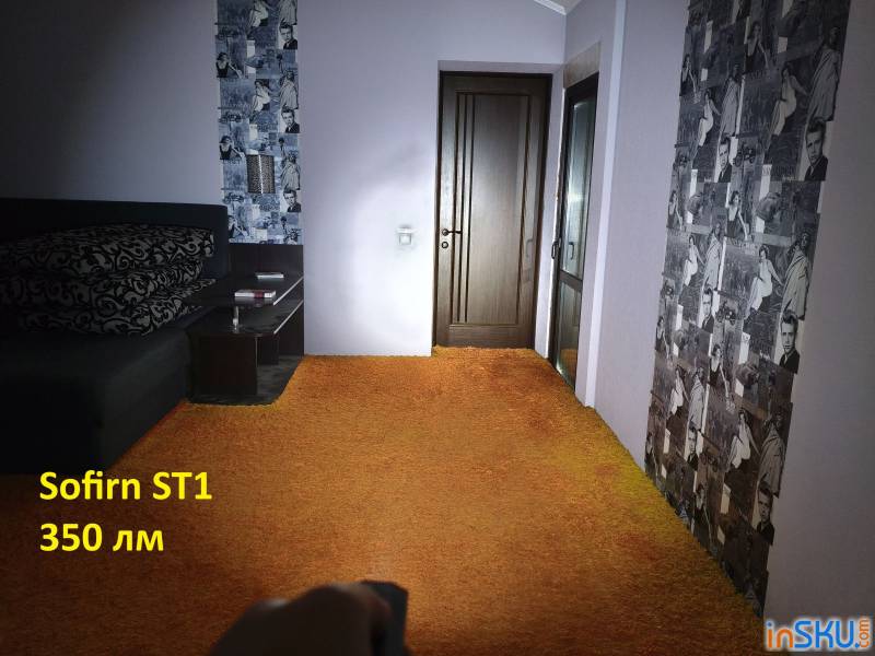 Рисунок №14: Обзор фонаря Sofirn ST1 с AliExpress: 1500 люмен, двойной свет и премиум-сборка за $30 Обзор фонаря Sofirn ST1 с AliExpress: 1500 люмен, двойной свет и премиум-сборка за $30. Обзор на InSKU.com