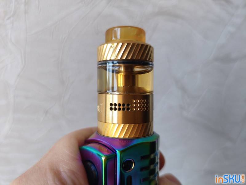 Рисунок №12: Обзор Hellvape Hellbeast RTA - нижний/боковой обдув и красота в глазах смотрящего Обзор Hellvape Hellbeast RTA - нижний/боковой обдув и красота в глазах смотрящего. Обзор на InSKU.com