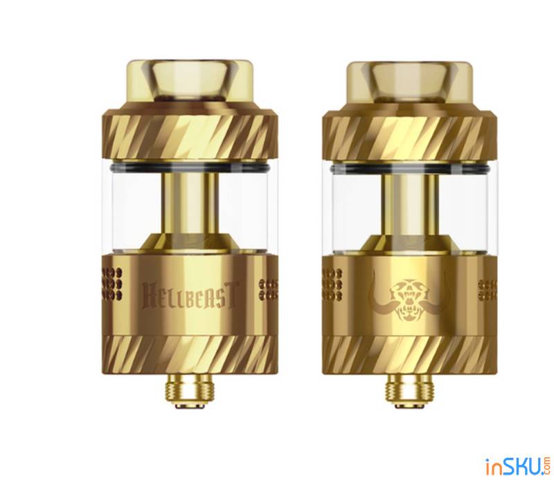 Рисунок №15: Обзор Hellvape Hellbeast RTA - нижний/боковой обдув и красота в глазах смотрящего Обзор Hellvape Hellbeast RTA - нижний/боковой обдув и красота в глазах смотрящего. Обзор на InSKU.com