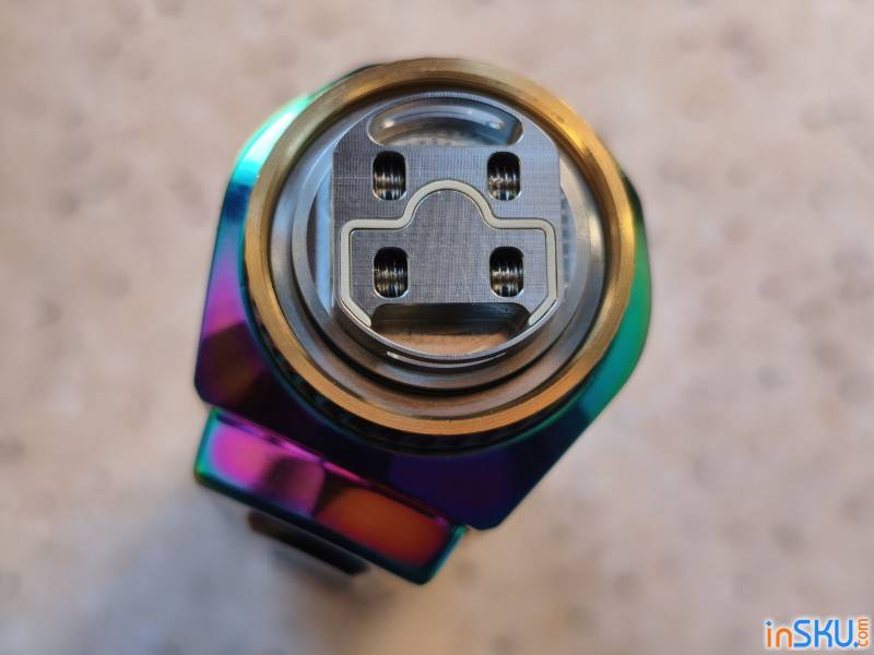 Рисунок №10: Обзор Hellvape Hellbeast RTA - нижний/боковой обдув и красота в глазах смотрящего Обзор Hellvape Hellbeast RTA - нижний/боковой обдув и красота в глазах смотрящего. Обзор на InSKU.com