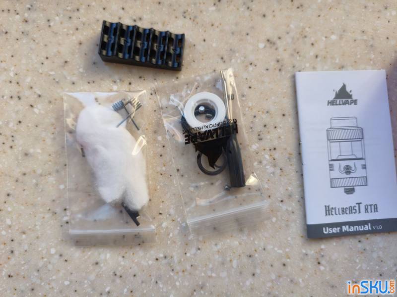 Рисунок №6: Обзор Hellvape Hellbeast RTA - нижний/боковой обдув и красота в глазах смотрящего Обзор Hellvape Hellbeast RTA - нижний/боковой обдув и красота в глазах смотрящего. Обзор на InSKU.com