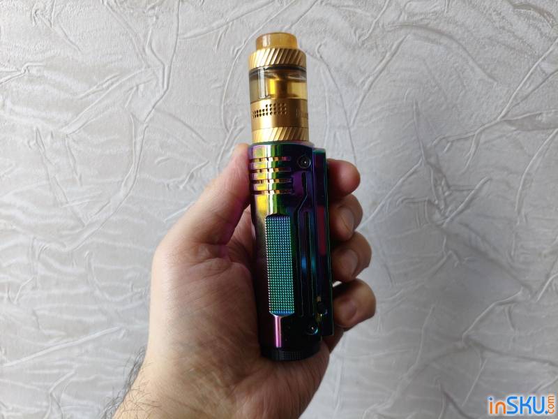 Рисунок №13: Обзор боксмода BD Vape Mod Rayden 100 - красота в глазах смотрящего (часть 2) Обзор боксмода BD Vape Mod Rayden 100 - красота в глазах смотрящего (часть 2). Обзор на InSKU.com