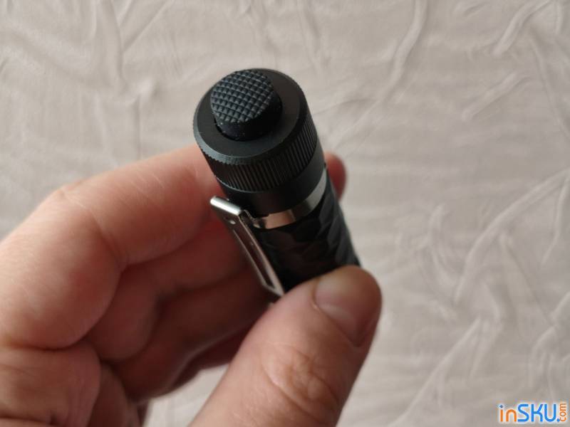 Рисунок №6: Обзор Ripsshine EL1 - EDC фонарь под 14500/АА и 1200lm от XPL Обзор Ripsshine EL1 - EDC фонарь под 14500/АА и 1200lm от XPL. Обзор на InSKU.com