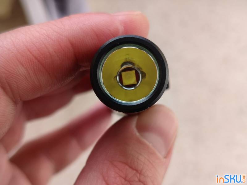 Рисунок №11: Обзор Ripsshine EL1 - EDC фонарь под 14500/АА и 1200lm от XPL Обзор Ripsshine EL1 - EDC фонарь под 14500/АА и 1200lm от XPL. Обзор на InSKU.com