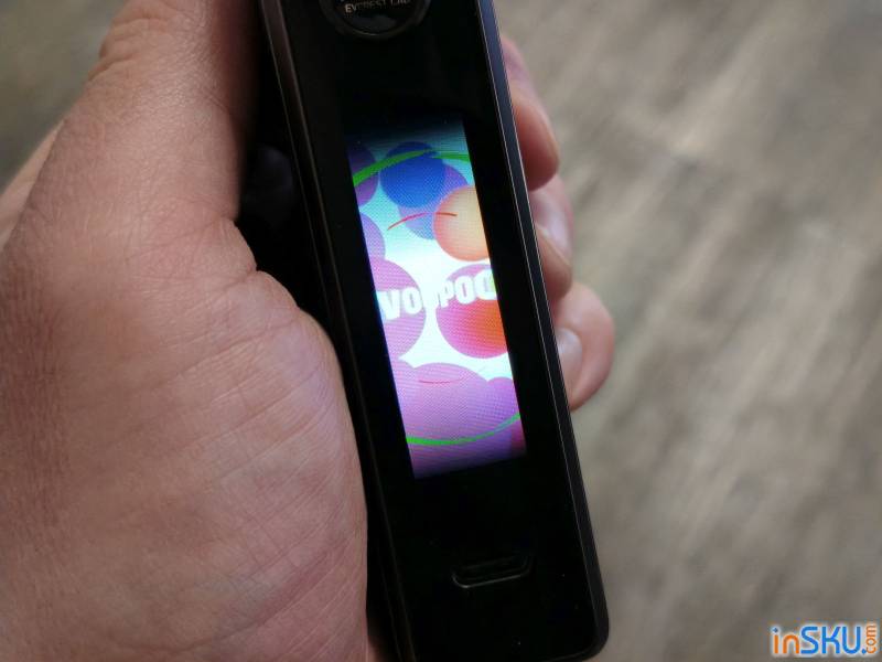 Рисунок №14: Обзор VOOPOO Drag X3 - подик с большим сенсорным экраном и под 21700 Обзор VOOPOO Drag X3 - подик с большим сенсорным экраном и под 21700. Обзор на InSKU.com