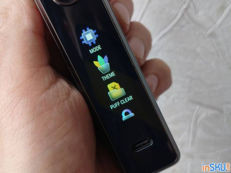 Рисунок №12: Обзор VOOPOO Drag X3 - подик с большим сенсорным экраном и под 21700 Обзор VOOPOO Drag X3 - подик с большим сенсорным экраном и под 21700. Обзор на InSKU.com