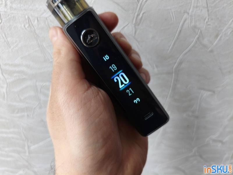 Рисунок №16: Обзор VOOPOO Drag X3 - подик с большим сенсорным экраном и под 21700 Обзор VOOPOO Drag X3 - подик с большим сенсорным экраном и под 21700. Обзор на InSKU.com