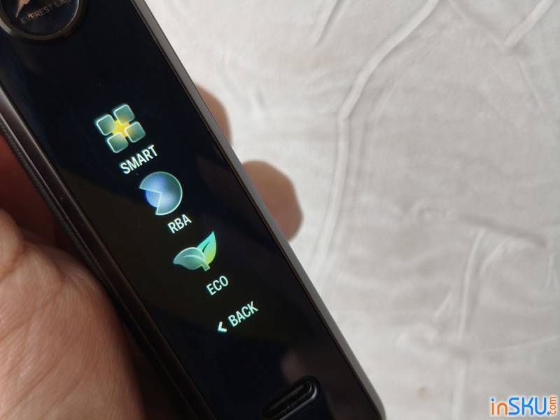 Рисунок №13: Обзор VOOPOO Drag X3 - подик с большим сенсорным экраном и под 21700 Обзор VOOPOO Drag X3 - подик с большим сенсорным экраном и под 21700. Обзор на InSKU.com