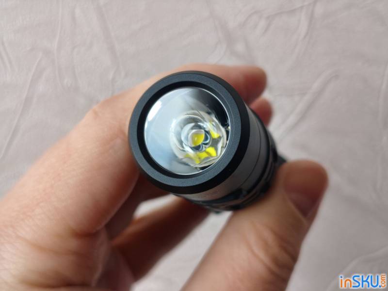 Рисунок №3: Обзор Wurkkos TD02 — компактный "тактический" фонарь на 2000 люмен с зарядкой Type-C Обзор Wurkkos TD02 — компактный "тактический" фонарь на 2000 люмен с зарядкой Type-C. Обзор на InSKU.com