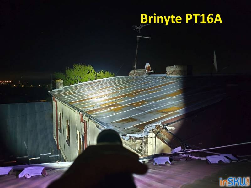 Рисунок №16: Обзор Brinyte PT16A - тактический фонарь с продуманным управлением Обзор Brinyte PT16A - тактический фонарь с продуманным управлением. Обзор на InSKU.com