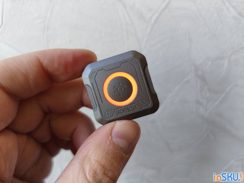 Рисунок №8: Обзор SOFIRN SE1 RGB - ультракомпактный EDC-фонарь с USB-C и магнитным креплением Обзор SOFIRN SE1 RGB - ультракомпактный EDC-фонарь с USB-C и магнитным креплением. Обзор на InSKU.com