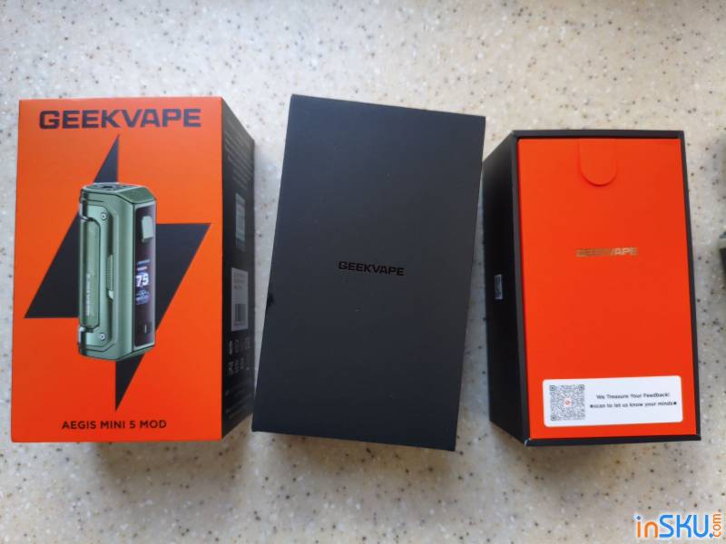 Рисунок №5: Обзор GeekVape Aegis Mini 5 - снова приличная, но половинка от старшего собрата Обзор GeekVape Aegis Mini 5 - снова приличная, но половинка от старшего собрата. Обзор на InSKU.com