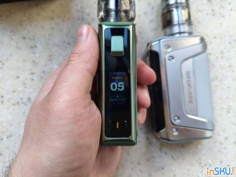 Рисунок №6: Обзор GeekVape Aegis Mini 5 - снова приличная, но половинка от старшего собрата Обзор GeekVape Aegis Mini 5 - снова приличная, но половинка от старшего собрата. Обзор на InSKU.com