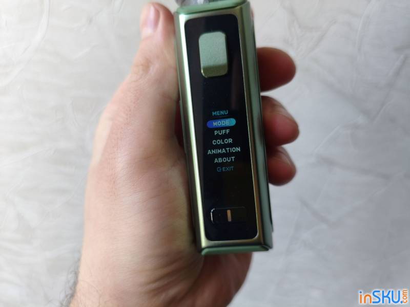 Рисунок №13: Обзор GeekVape Aegis Mini 5 - снова приличная, но половинка от старшего собрата Обзор GeekVape Aegis Mini 5 - снова приличная, но половинка от старшего собрата. Обзор на InSKU.com