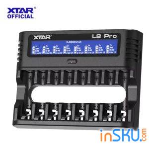 Рисунок №1: Обзор XTAR L8 Pro - 8-слотовая зарядка AA/AAA Ni-MH & 1.5V Li-ion c функцией продления ресурса батарей Обзор XTAR L8 Pro - 8-слотовая зарядка AA/AAA Ni-MH & 1.5V Li-ion c функцией продления ресурса батарей. Обзор на InSKU.com