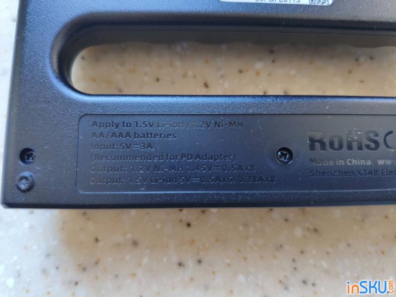 Рисунок №11: Обзор XTAR L8 Pro - 8-слотовая зарядка AA/AAA Ni-MH & 1.5V Li-ion c функцией продления ресурса батарей Обзор XTAR L8 Pro - 8-слотовая зарядка AA/AAA Ni-MH & 1.5V Li-ion c функцией продления ресурса батарей. Обзор на InSKU.com