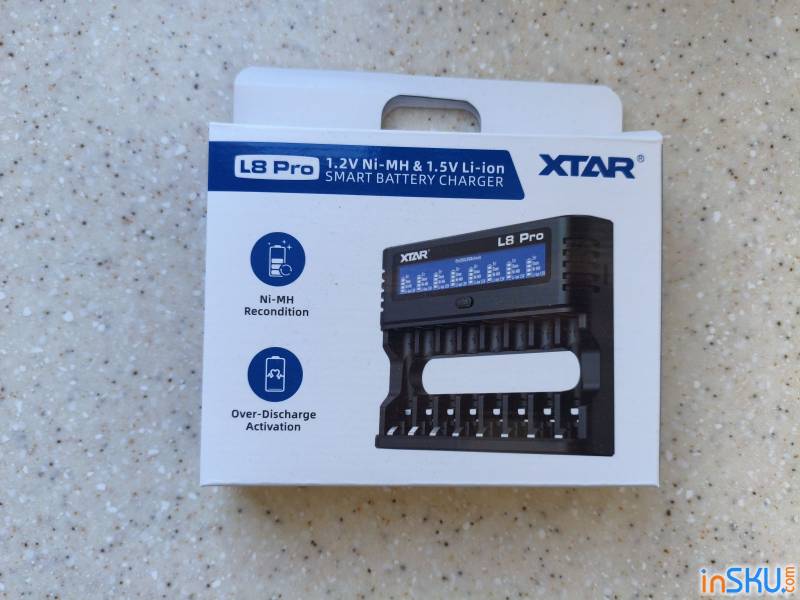 Рисунок №4: Обзор XTAR L8 Pro - 8-слотовая зарядка AA/AAA Ni-MH & 1.5V Li-ion c функцией продления ресурса батарей Обзор XTAR L8 Pro - 8-слотовая зарядка AA/AAA Ni-MH & 1.5V Li-ion c функцией продления ресурса батарей. Обзор на InSKU.com
