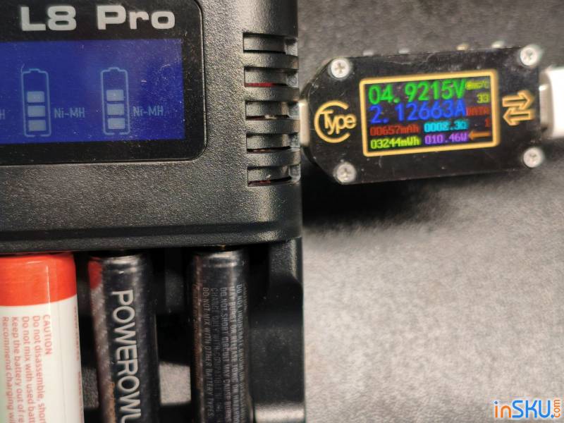 Рисунок №13: Обзор XTAR L8 Pro - 8-слотовая зарядка AA/AAA Ni-MH & 1.5V Li-ion c функцией продления ресурса батарей Обзор XTAR L8 Pro - 8-слотовая зарядка AA/AAA Ni-MH & 1.5V Li-ion c функцией продления ресурса батарей. Обзор на InSKU.com