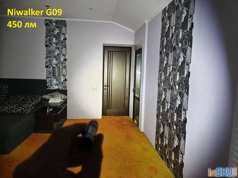 Рисунок №16: Обзор Niwalker G09 - компактный Penlight с необычным управлением и зарядкой USB-C Обзор Niwalker G09 - компактный Penlight с необычным управлением и зарядкой USB-C. Обзор на InSKU.com
