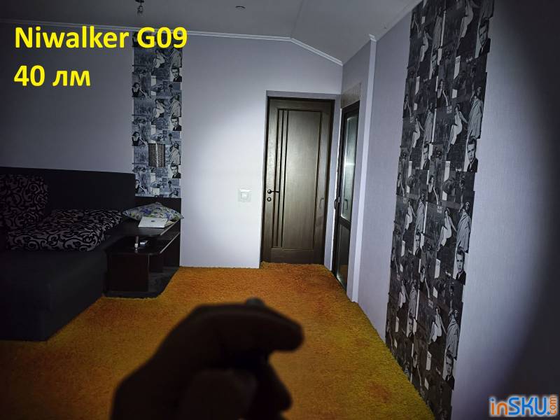 Рисунок №15: Обзор Niwalker G09 - компактный Penlight с необычным управлением и зарядкой USB-C Обзор Niwalker G09 - компактный Penlight с необычным управлением и зарядкой USB-C. Обзор на InSKU.com