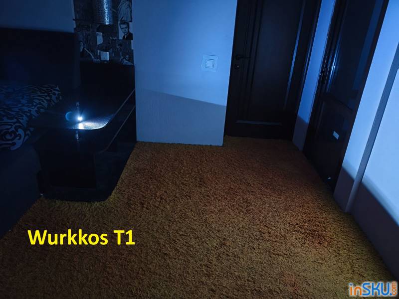 Рисунок №11: Обзор Wurkkos T1 - мощный тактический фонарь на 5500 люмен и боковой RGB свет Обзор Wurkkos T1 - мощный тактический фонарь на 5500 люмен и боковой RGB свет. Обзор на InSKU.com