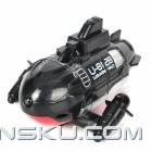 22011-01 Radio Remote Control 3-Channel Mini Submarine – Black