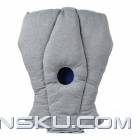 Portable Flexible Fabric Neck Support Ostrich Pillow - Grey