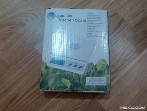 Кухонные цифровые весы на 5 кг (5Kg x 1g 8009 Kitchen Scale)
