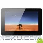 SANEI N10 Quad Core 10.1 Capacitive Screen Android 4.0.4 Tablet PC w/ Wi-Fi / Camera - Iron Grey