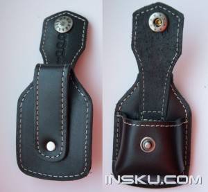 Leather Belt Holder for Lighters (Black)