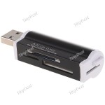 All-in-one USB 2.0 Flash Memory Card Reader