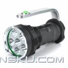 SKYRAY XY-600 6 x Cree XM-L T6 6000lm 5-Mode White Flashlight - Deep Grey (4 x 18650)