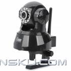 NEO 300KP CMOS Surveillance Security Wireless Network IP Camera w/ 11-LED IR Night Vision - Black