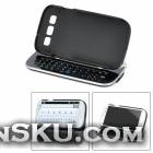 Wireless Bluetooth v3.0 + HS 50-Key Keyboard w/ Back Case + Stand for Samsung Galaxy i9300 - Black