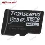 Карта памяти — Transcend MicroSDHC 16GB. Class 10.