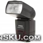 YongNuo Y565EX 2.0 LCD TTL Flash Speedlite Speedlight for Canon DSLR - Black (4 x AA)