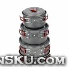 Outdoor Camping Cooking Pot Set