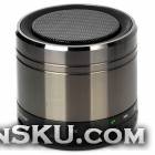 NH-BT002 Handsfree Bluetooth v3.0 Speaker w/ FM Radio - Black + Deep Coffee
