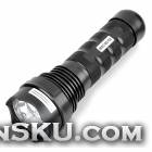 SDT-05 Rechargeable 35W 3200lm 3-Mode White HID Flashlight - Black