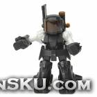 FY8088D 2.4GHz Radio Control Battle Robot - Black + White