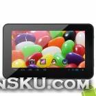 ONN M2 7 Capacitive Screen Android 4.1 Tablet PC w/ TF / Wi-Fi / Camera / G-Sensor - White + Black