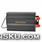 Heacent TK103B GSM / GPS / GPRS Car Vehicle Tracking System w/ Remote Controller - Black