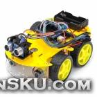 Bluetooth Controlled Robot Car Kits for Arduino (Works with Official Arduino Boards)