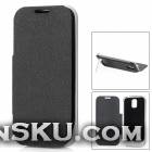 5V 3200mAh Portable External Battery w/ Protective Case + Stand for Samsung i9500 - Black
