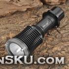 SMALL SUN ZY-101 CREE XM-L T6 950lm White Diving Flashlight - Black (1 x 18650)