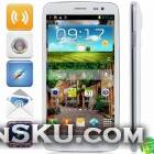 N6300 MTK6589 Quad-Core Android 4.2.1 WCDMA Bar Phone w/ 5.0 HD , Wi-Fi, FM and GPS - White
