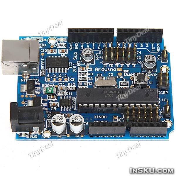Мое первое знакомство с Arduino.. Обзор на InSKU.com