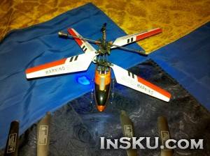 Лопасти для вертолёта Blade Aerofoil Wings A+B Unit for S107G - Red. Обзор на InSKU.com